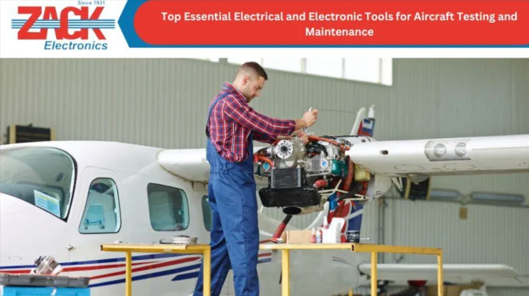 Electrical and Electronic Tools for Aircraft Testing and Maintenance